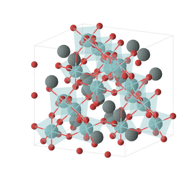 Crystal structure of Nb4O14Sn4 (cubic, Fd-3m (No. 227))