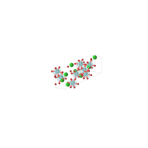 Crystal structure of Sr2Nb2O7 (orthorhombic, Cmc21 (No. 36))