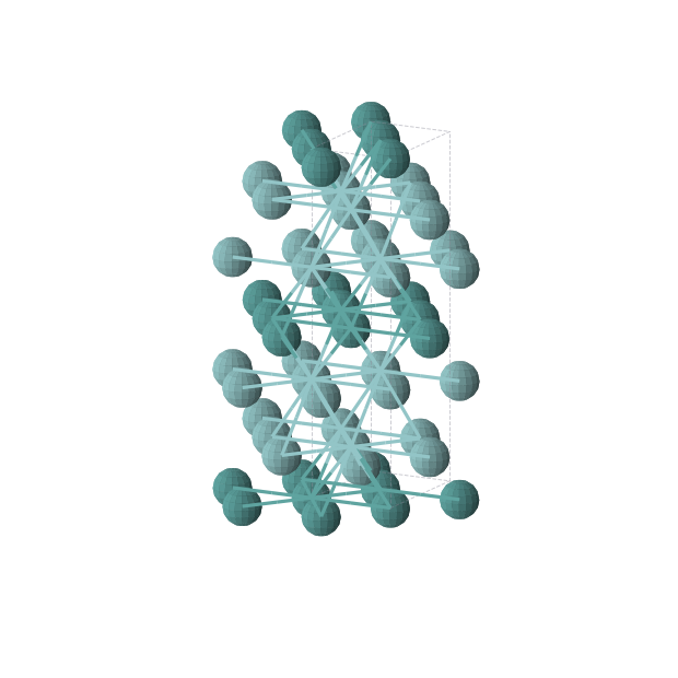 Crystal structure of Nb2Ru (orthorhombic, Fmmm (No. 69))