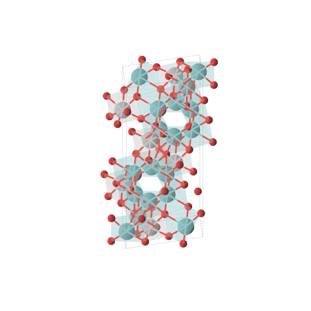 Crystal structure of TiNb3O6 (trigonal, R-3 (No. 148))
