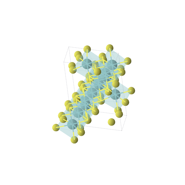 Crystal structure of Nb3S5 (triclinic, P1 (No. 1))