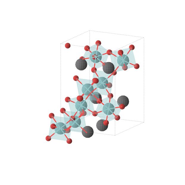 Crystal structure of Nb4Pb3O13 (orthorhombic, Pmma (No. 51))