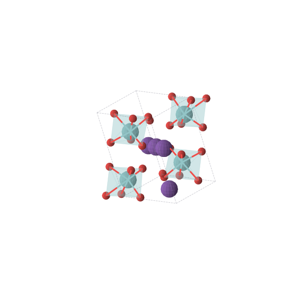 Crystal structure of RbNbO3 (triclinic, P-1 (No. 2))