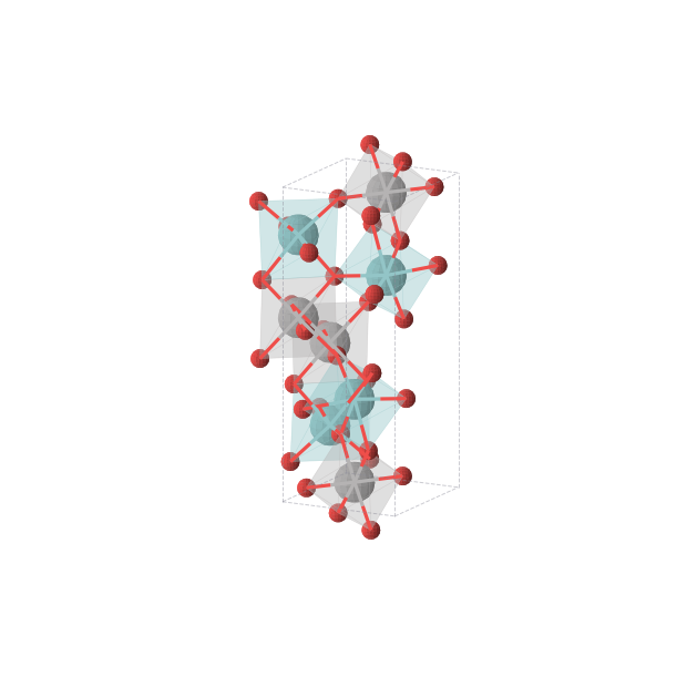 Crystal structure of NbVO4 (orthorhombic, Pbcn (No. 60))