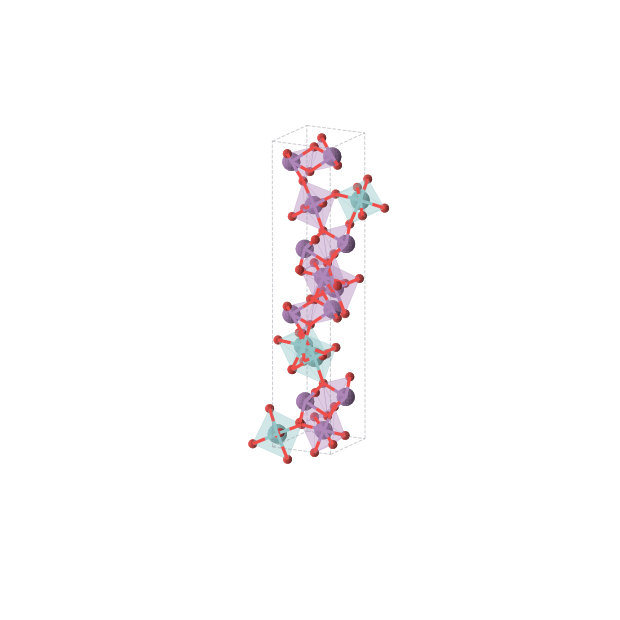 Crystal structure of NbSb3O8 (triclinic, P1 (No. 1))