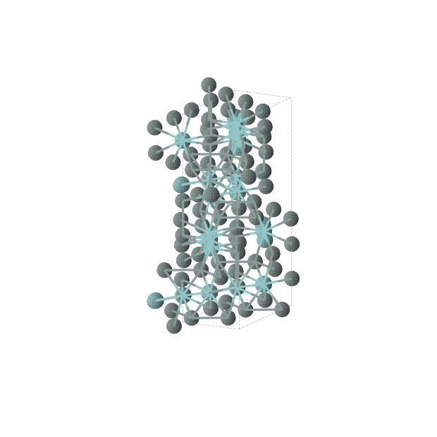 Crystal structure of NbSn2 (orthorhombic, Fddd (No. 70))