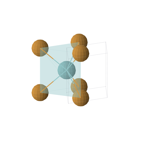 Crystal structure of NbTe (hexagonal, P-6m2 (No. 187))
