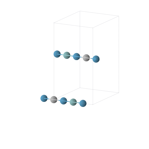 Crystal structure of NbTiW2 (orthorhombic, Immm (No. 71))