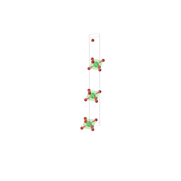 Crystal structure of NiO2 (trigonal, R-3m (No. 166))