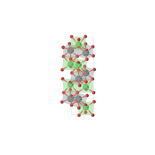 Crystal structure of Ni2O6Sn2 (trigonal, R-3 (No. 148))