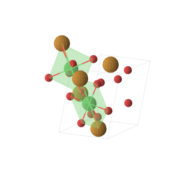 Crystal structure of NiTeO4 (monoclinic, P21/c (No. 14))