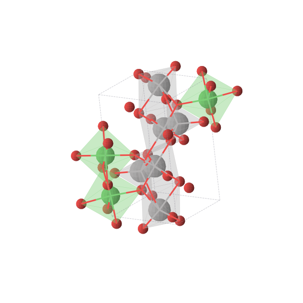 Crystal structure of V2NiO6 (triclinic, P-1 (No. 2))
