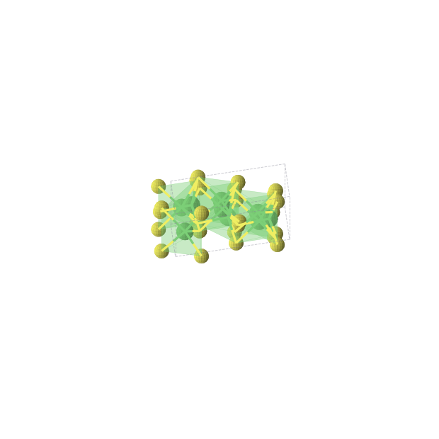 Crystal structure of NiS (trigonal, R3m (No. 160))
