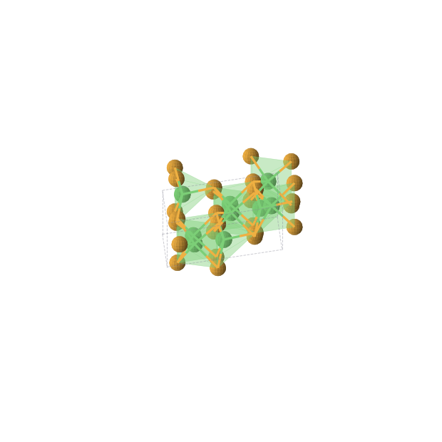 Crystal structure of NiSe (trigonal, R3m (No. 160))