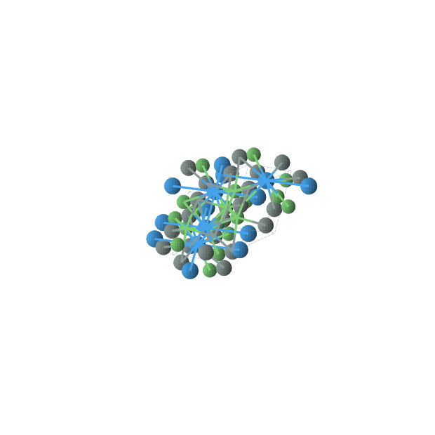 Crystal structure of UNiSn (monoclinic, C2/m (No. 12))
