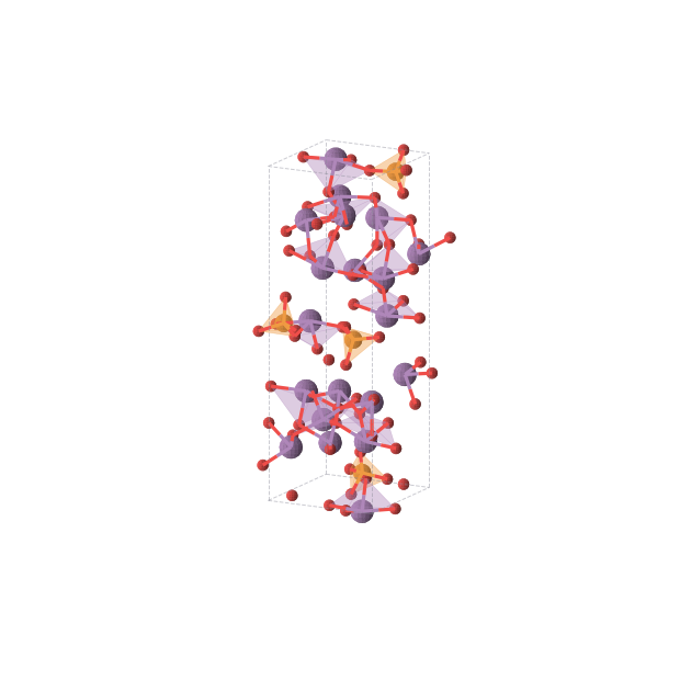 Crystal structure of O40P4Sb20 (orthorhombic, P212121 (No. 19))