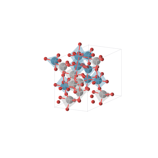 Crystal structure of O22Re4V4 (orthorhombic, Cmc21 (No. 36))