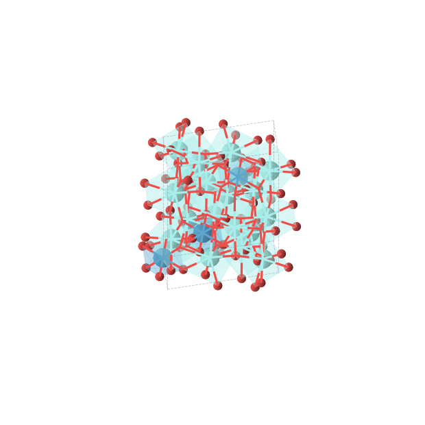 Crystal structure of Y6WO12 (trigonal, R-3 (No. 148))