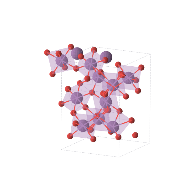 Crystal structure of Sb6O13 (monoclinic, P21/m (No. 11))