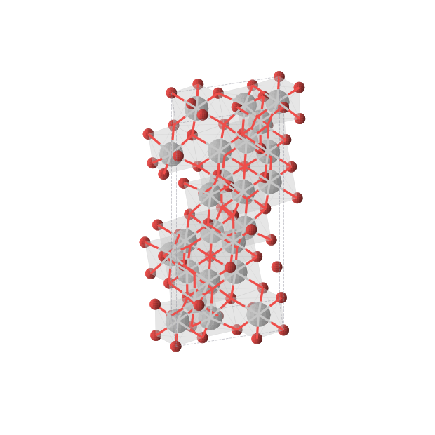 Crystal structure of Ti8O13 (trigonal, R-3 (No. 148))