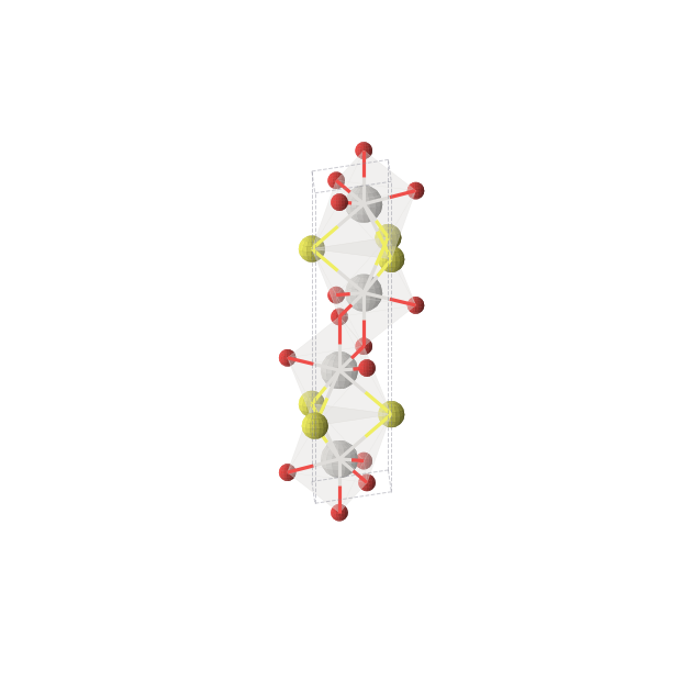 Crystal structure of Sc2SO2 (hexagonal, P63/mmc (No. 194))
