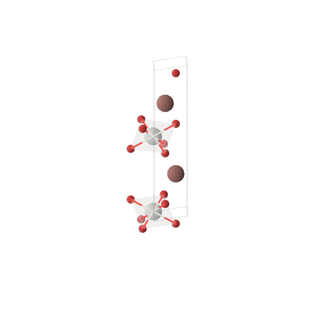 Crystal structure of ScTlO2 (hexagonal, P63/mmc (No. 194))