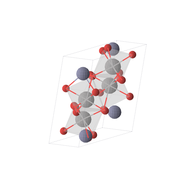 Crystal structure of VZnO2 (triclinic, P1 (No. 1))