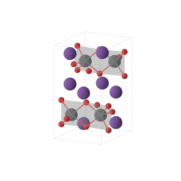 Crystal structure of Rb2PbO3 (orthorhombic, Pnma (No. 62))