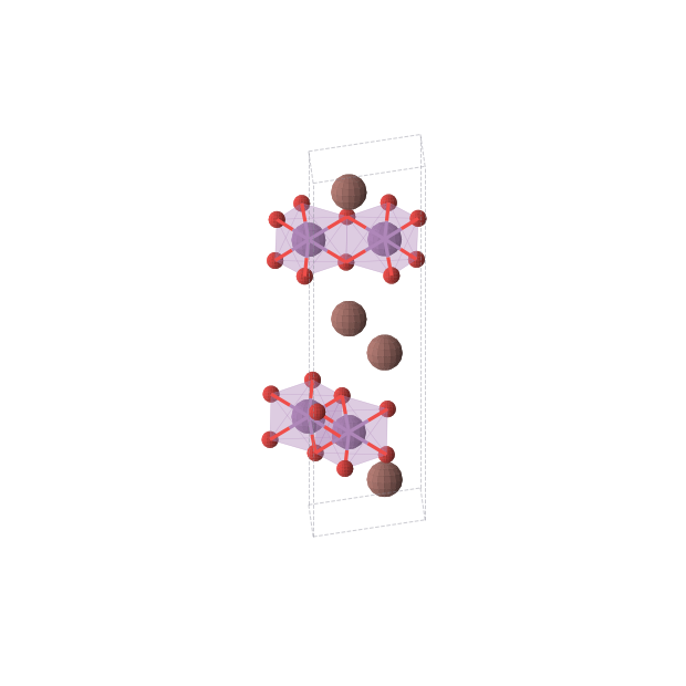 Crystal structure of TlSbO3 (trigonal, P-31c (No. 163))