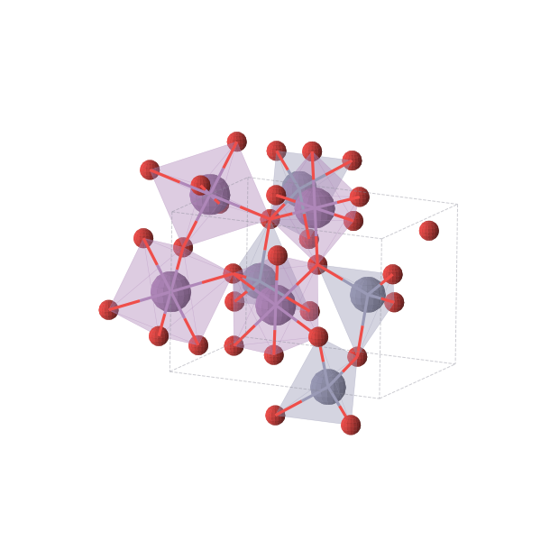 Crystal structure of ZnSbO3 (tetragonal, P42/mnm (No. 136))