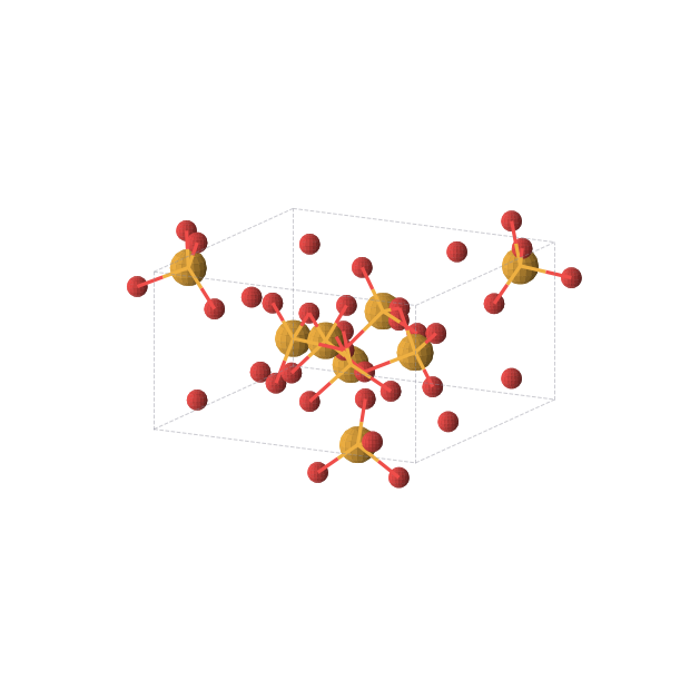 Crystal structure of SeO3 (tetragonal, P-421c (No. 114))