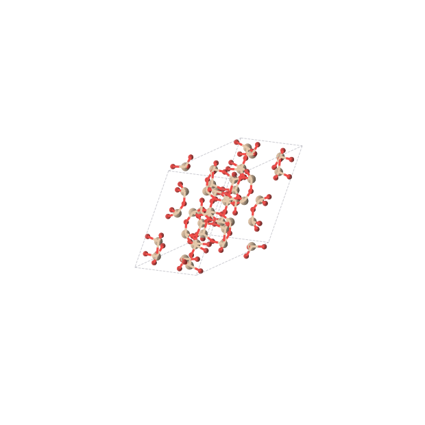 Crystal structure of Si2O3 (monoclinic, C2/c (No. 15))