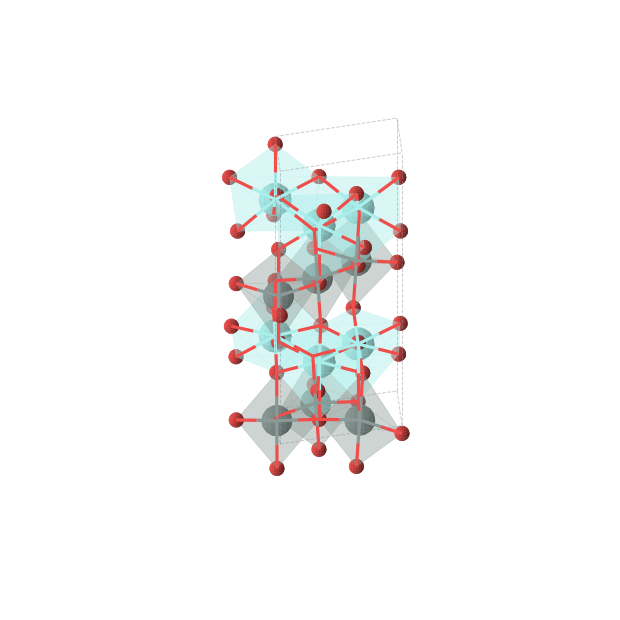 Crystal structure of YSnO3 (hexagonal, P63cm (No. 185))