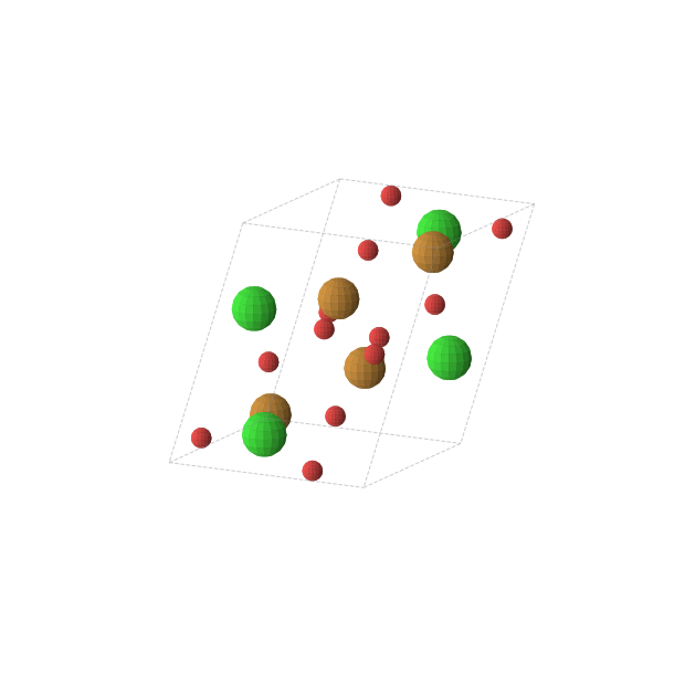 Crystal structure of SrTeO3 (monoclinic, P21/c (No. 14))