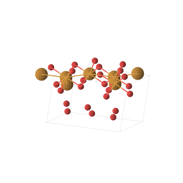 Crystal structure of TeO3 (monoclinic, C2/m (No. 12))