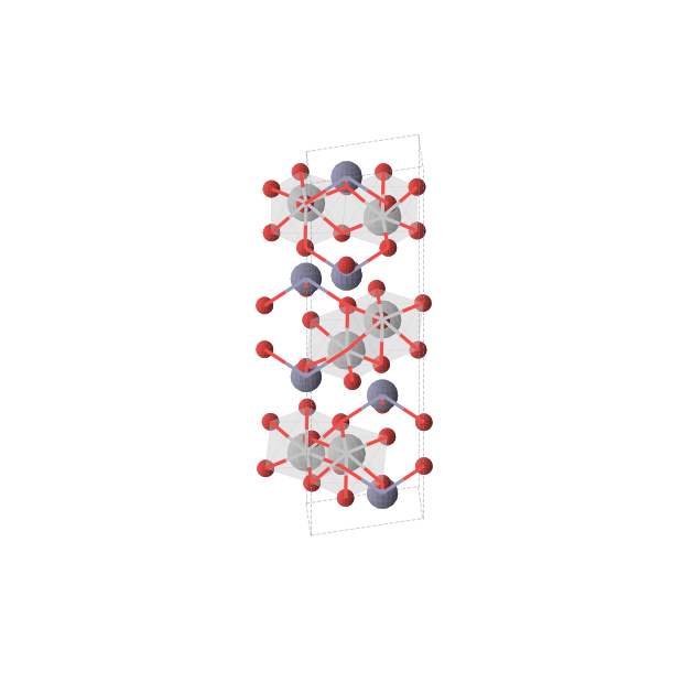 Crystal structure of TiZnO3 (trigonal, R-3 (No. 148))