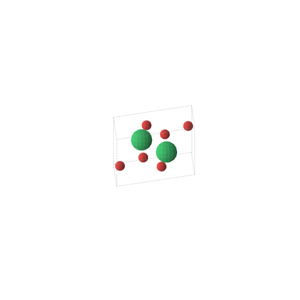 Crystal structure of TmO3 (hexagonal, P63/m (No. 176))