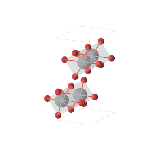 Crystal structure of VO3 (orthorhombic, Imma (No. 74))