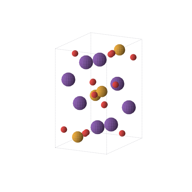 Crystal structure of Rb2SeO4 (orthorhombic, Pnma (No. 62))
