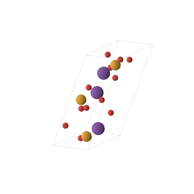 Crystal structure of RbSeO4 (triclinic, P1 (No. 1))