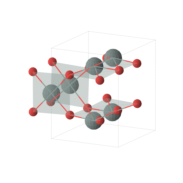 Crystal structure of Sn3O4 (monoclinic, P2/c (No. 13))