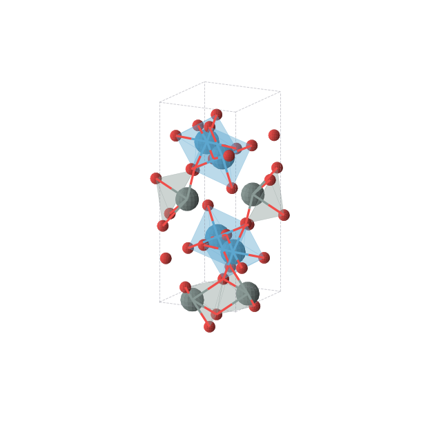 Crystal structure of SnWO4 (orthorhombic, Pnna (No. 52))