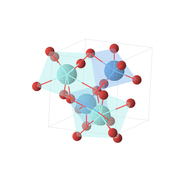Crystal structure of YTaO4 (monoclinic, P2/c (No. 13))