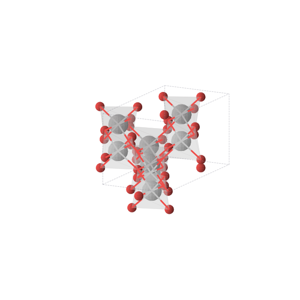 Crystal structure of TiVO4 (orthorhombic, C2221 (No. 20))