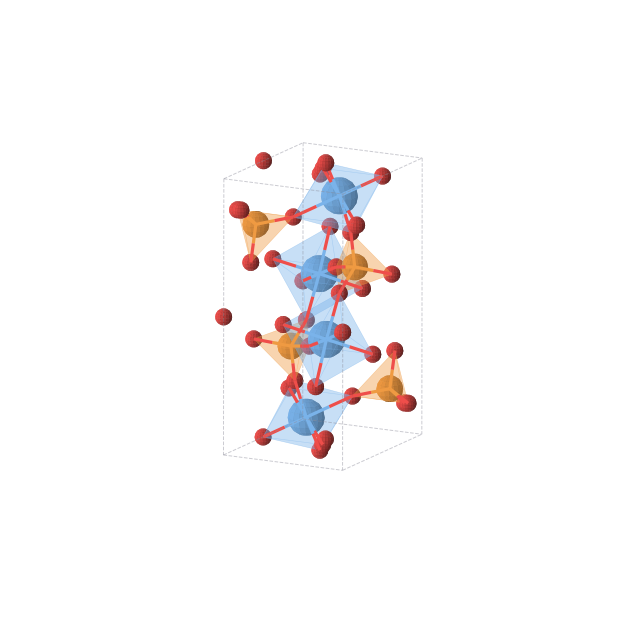 Crystal structure of O20P4Ta4 (monoclinic, P21/m (No. 11))