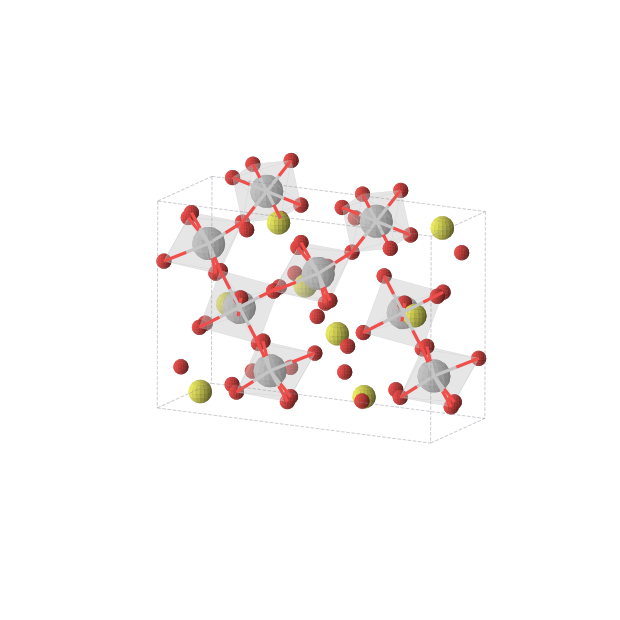 Crystal structure of O20S4Ti4 (monoclinic, C2/c (No. 15))