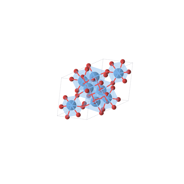 Crystal structure of Ta2O5 (monoclinic, C2/c (No. 15))