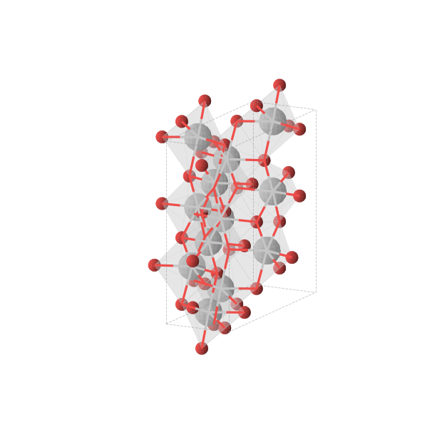 Crystal structure of Ti3O5 (orthorhombic, Cmcm (No. 63))