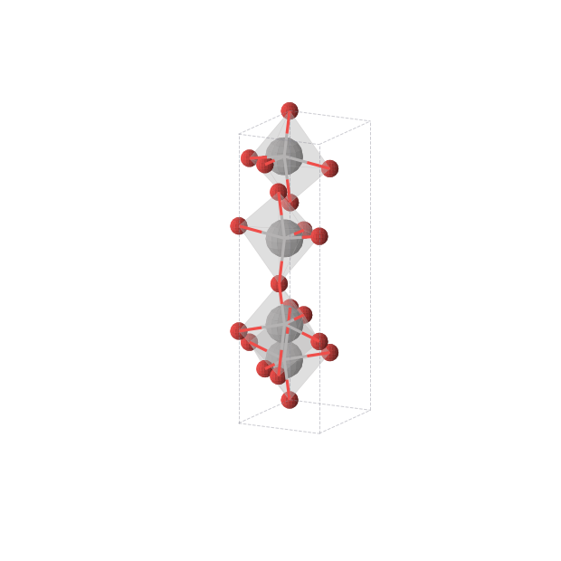 Crystal structure of V2O5 (orthorhombic, Pmmn (No. 59))