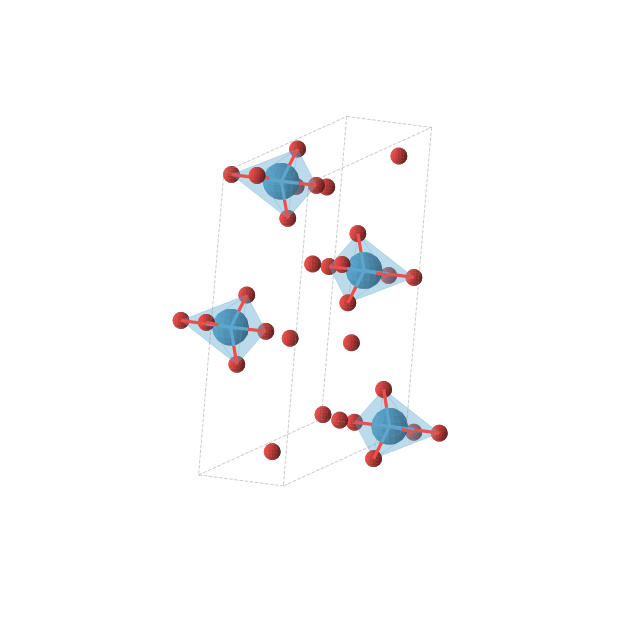 Crystal structure of WO5 (monoclinic, P21 (No. 4))